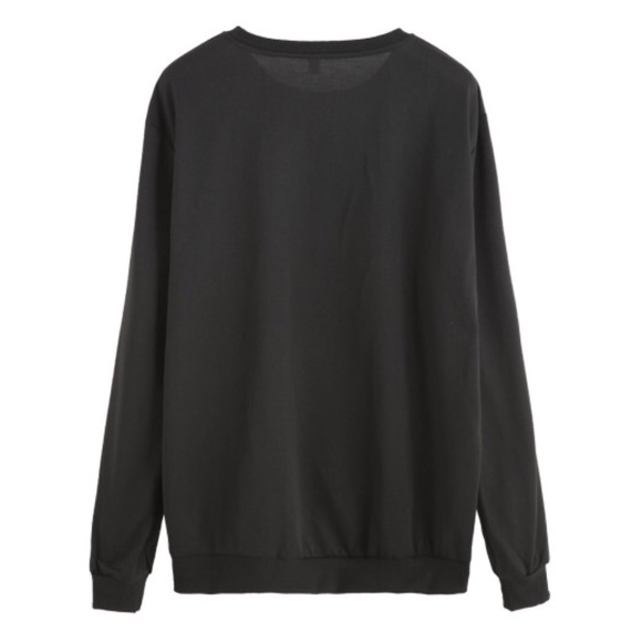 LAST ONE🚷”not today” Black Sweatshirt - Picture 3 of 4